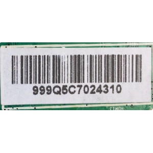 MAIN FUENTE (COMBO) PARA TV HITACHI / NUMERO DE PARTE 850121511 / JUC7.820.00134877 / E214887 / D39 / JUC6.690.00134880 / PANEL C430F14-E1-L (G2) / MODELO LE43A509 CH5JA23489